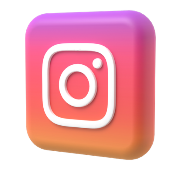 Instagram logo badge