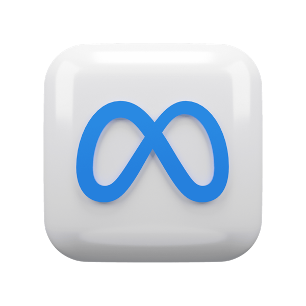 Facebook / Meta logo badge